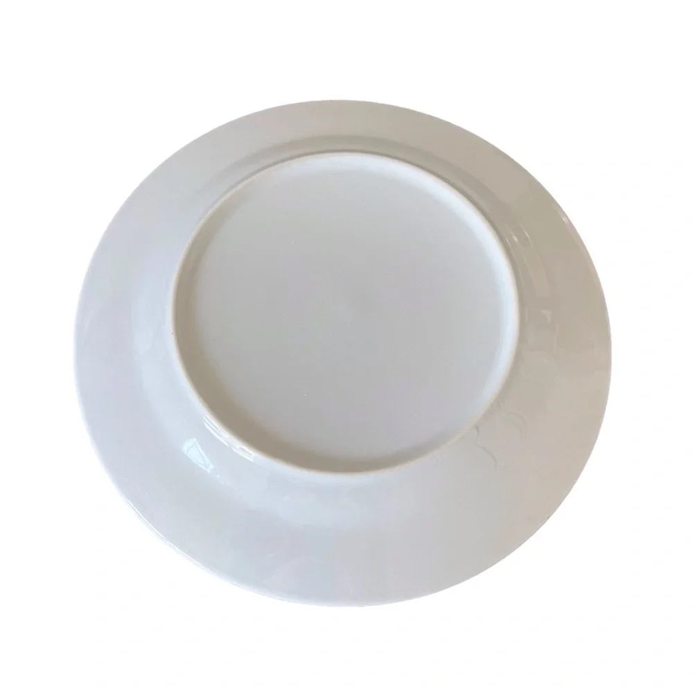 Givenchy Paris Yellow Floral Plate Collectible Decorative Designer Lily Flower